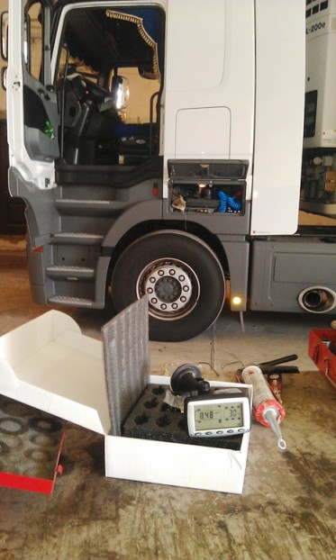 Датчики давления в шинах для грузовых и легковых авто